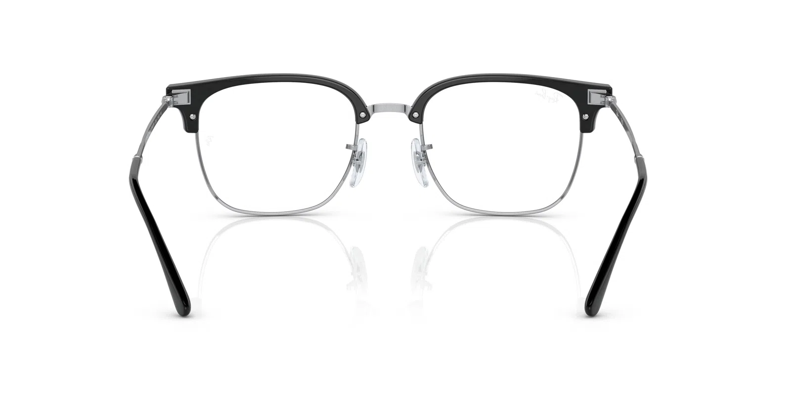 Ray-Ban New Clubmaster 7216 Eyeglasses - Blue On Gunmetal - view 71